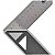 ESQUADRO PARA CARPINTEIRO COM CABO ALUMINIO 300MM STARRETT - Imagem 4