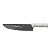 FACA DE CARNE DE REFILE DE MESA C/ LAMINA RETA LARGA 30 CM (12") CABO BRANCO - Imagem 2