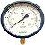 MANÔMETRO RETO PARA CALDEIRA 6" ESCALA 300PSI X 20KGF INOX - Imagem 1