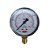 MANOMETRO RETO 62MM 30PSI X 2KG ROSCA ¼ AÇO CARBONO - Imagem 1