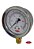 MANOMETRO RETO 62MM 100PSI X 7KG ROSCA ¼ CAIXA INOX - Imagem 1