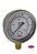 MANOMETRO RETO 62MM 2000PSI X 140KG ROSCA ¼ CAIXA INOX - Imagem 1