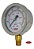 MANOMETRO RETO 62MM 10000PSI X 700KG ROSCA ¼ CAIXA INOX - Imagem 1