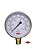 MANOMETRO RETO 100MM 1500PSI X 100KG ROSCA 1/2 CAIXA INOX - Imagem 1