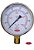 MANOMETRO RETO 100MM 2000PSI X 140KG ROSCA 1/2 CAIXA INOX - Imagem 1