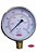 MANOMETRO RETO 100MM 5000PSI X 350KG ROSCA 1/2 CAIXA INOX - Imagem 1