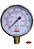 MANOMETRO RETO 100MM 6000PSI X 400KG ROSCA 1/2 CAIXA INOX - Imagem 1
