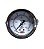 MANOMETRO ANGULAR 62MM 2000PSI X 140KG ROSCA ¼ CAIXA INOX - Imagem 1