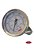 MANOMETRO ANGULAR 62MM 5000PSI X 350KG ROSCA ¼ CAIXA INOX - Imagem 1