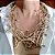 Colar seda dourado - Imagem 1