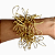 Pulseira fios dourados - Imagem 2