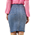 Saia jeans tradicional 55 cm Laura Rosa - Imagem 4