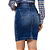 Saia jeans tradicional 50 cm Laura Rosa - Imagem 4
