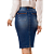 Saia jeans tradicional 62 cm Laura Rosa - Imagem 4