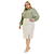 Saia midi linho martingale plus size Robe Belle - Imagem 1