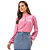 Camisa feminina manga longa chiffon Laura Rosa - Imagem 1