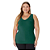 Blusa feminina regata decote V canelado plus size Malwee - Imagem 5