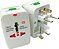 Adaptador de Tomada Universal Internacional Uk Eua Europa Asia - Imagem 1