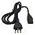 Cabo De Força Energia Tripolar Para  Monitor, pc, fonte e etc. - Imagem 2