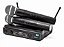 Microfone Sem Fio Duplo Uhf Wireless byz 59 - Imagem 2
