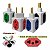 Adaptador Tomada Pino Cubo Colorido 4 Saídas 10a 20a - Imagem 1