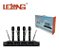 Microfone Profissional Sem Fio Uhf Wirelees 4 Bastões LE-912 - Imagem 2