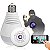 Câmera Lâmpada Cam Vr 380 Espia Wifi 360 Segurança Ip Visão - Imagem 1