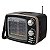 Rádio Am Fm Bluetooth Retro Vintage Tv Usb Radinho Recarregável BYZ-1078 - Imagem 1