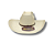 Chapéu Mundial bege com cordão decorado - Imagem 1