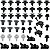 Kit 45 Peça Presilha Parafuso Do Parabarro Toyota Fielder 2003/2008 - Imagem 1