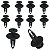 10 Presilha Grampo Parabarro Parachoque Ford Mondeo 1997/2005 - Imagem 1