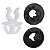 Kit 04 Presilha Vareta Do Capo Honda Civic 1993/2000 - Imagem 4