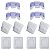 Kit Deslize 2 Bancos Buchas Trava Volkswagen Santana 1983/2003 - Imagem 1