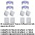 Kit Deslize 2 Bancos Buchas Trava Volkswagen Golf 1996/1999 - Imagem 3