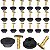 Kit 40 Grampo Parafuso/porca Paralama Chevrolet Omega 1993/1998 - Imagem 4