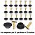 Kit 40 Grampo Parafuso/porca Paralama Chevrolet Omega 1993/1998 - Imagem 3