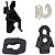 Kit 3 Presilhas Vareta Do Capo Fiat Marea 1999/2007 - Imagem 2
