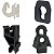 Kit 3 Presilhas Vareta Do Capo Fiat Marea 1999/2007 - Imagem 1