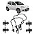 Kit 02 Corda Tirante Tampao Porta Malas Fiat Palio 2002/2016 - Imagem 3