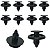 Kit 10 Presilha Grampo Do Parabarro Toyota Camry 2012/2019 - Imagem 1