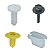 Kit Grampo Presilha Moldura Paralama Dianteiro Fiat Strada 2014/2020 - Imagem 2