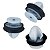 Kit 10 Presilha Grampo Forro Porta Peugeot 308 2011/2020 - Imagem 4