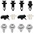 12 Pcs Presilha Parachoque Dianteiro Toyota Corolla 2002/2008 - Imagem 3