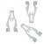 10 Grampo Presilha Painel Console Honda Civic 2007/2019 - Imagem 4