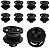 Kit 10 Grampo Presilha Forro Porta Volkswagen Passat 1998/2005 - Imagem 3