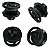 Kit 10 Grampo Presilha Forro Porta Volkswagen Passat 1998/2005 - Imagem 4