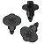 5 Grampo Carenagem Lateral Tanque Yamaha Fazer 250 YS 2007/2015 - Imagem 2