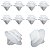 Kit 10 Presilha Fixa Friso Lateral Porta Fiat Stilo 2003/2011 - Imagem 3
