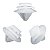 Kit 10 Presilha Fixa Friso Lateral Porta Fiat Stilo 2003/2011 - Imagem 2