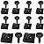 20 Pcs Presilha Parafuso Console Painel Volkswagen Santana 1984/2006 - Imagem 3